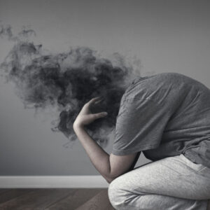 immagine simbolica per 'mi scoppia la testa!'