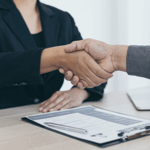 accordo per stretta di mano