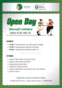 locandina Open Day 2026