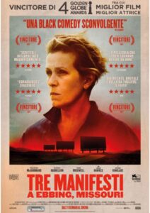 copertina Tre manifesti a Ebbing, Missouri