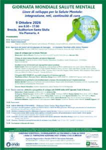 Convegno per la Giornata Mondiale della Salute Mentale Linee di sviluppo per la Salute Mentale: integrazione, reti, continuità di cura